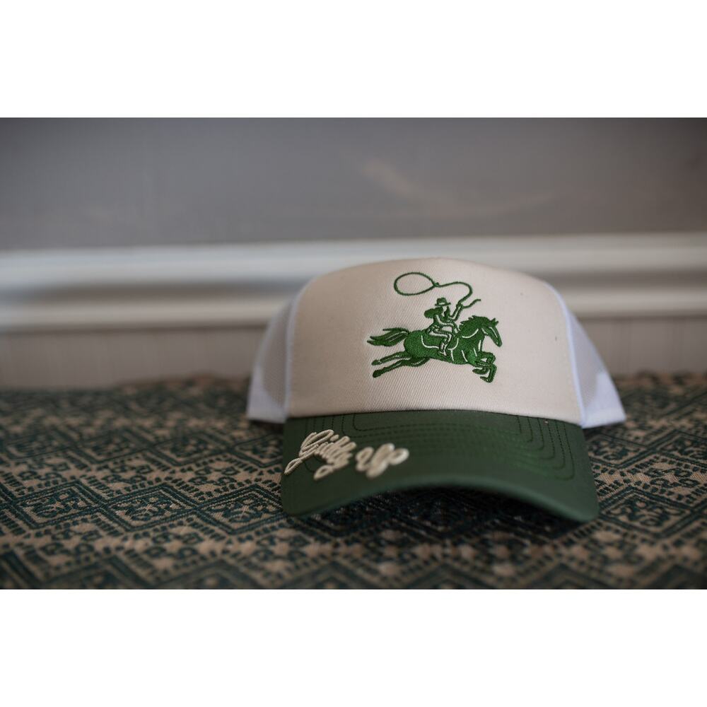 Copied - Free People Understated Leather Giddy Up Trucker Hat NEW - Picture 2 of 3